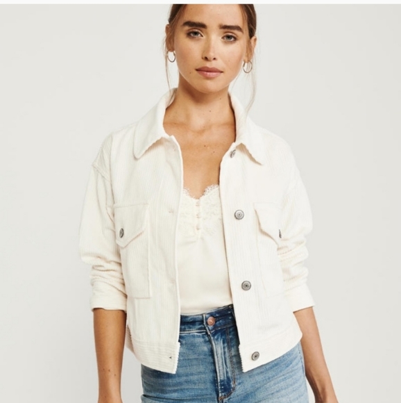 Abercrombie & Fitch Jackets & Blazers - NWT Abercrombie & Fitch Corduroy Jacket
